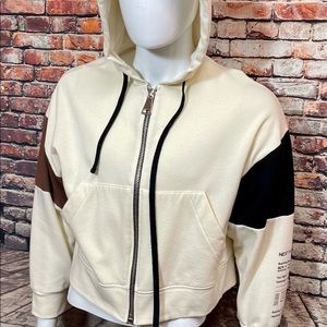 Zara trafaluc zipper up jacket small